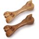 Nylabone Gourmet Strong Chew Toy Bundle Bacon & Chicken - Set of Dog Chews for a Small Dog, Bacon and Chicken Flavour, 2 pcs.