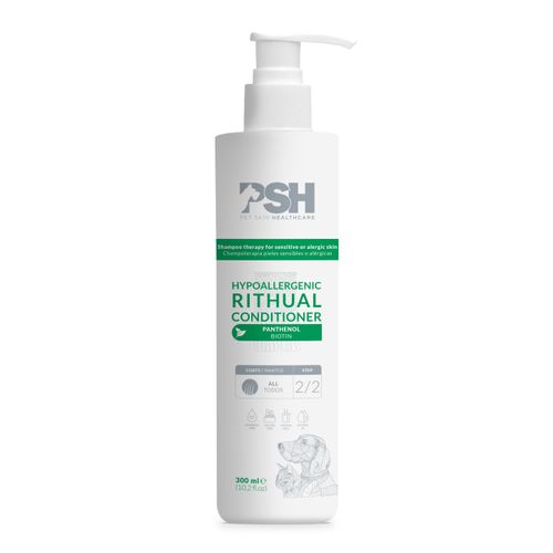 PSH Hypoallergenic Rithual Conditioner - dermatologiczna odżywka do wrażliwej skóry psa i kota
