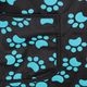 Wahl Paw Apron Black & Blue, patterned