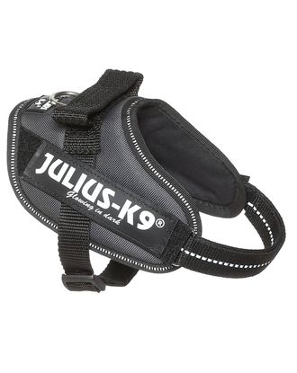 Julius-K9 IDC Powerharness Gray - najwyższej jakości szelki, uprząż dla psów w kolorze szarym