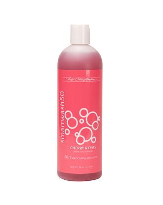 Chris Christensen Smart Wash Cherry & Oats Shampoo - szampon głęboko oczyszczający dla psów i kotów, o zapachu owsianki z wiśniami, koncentrat 1:50 