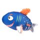 KONG Reefz Shark S - rekin zabawka dla małego psa, z piszczałką