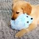 KONG Comfort HedgeHug Puppy Blue - pluszowa zabawka dla szczeniaka, niebieski jeż z piszczałką