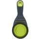 Dexas Collapsible KlipScoop 3w1 Small 118ml - Foldable Food Scoop, Measuring Cup And Bag Clip In One, Green