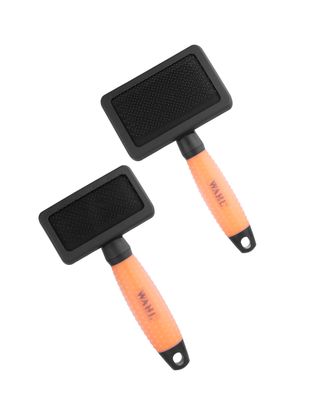 Wahl Hard Slicker Brush - szczotka pudlówka dla psa i kota, z żelową rączką