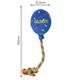 KONG Occasions Birthday Balloon Blue L 20cm - pluszowy balon urodzinowy dla psa, niebieski