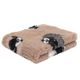 Blovi DryBed A+ - Non-Slip Pet Bed, Beige with Sheep