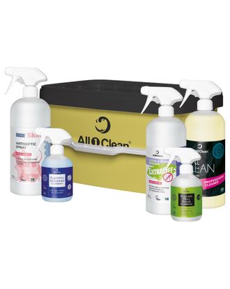 All1Clean Startset PET - zestaw startowy do dezynfekcji i higieny w salonie groomerskim