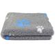 Blovi DryBed A+ - Non-Slip Pet Bed, Grey/Blue