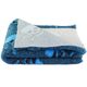 Blovi DryBed VetBed A - Non-Slip Pet Bed, Ocean Blue with Skull