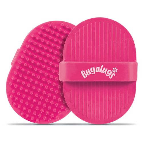 Bugalugs Wet & Dry Bath Brush - gumowa szczotka do czesania psa i kota, na sucho i mokro