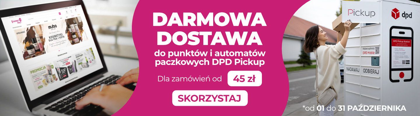 DARMOWA WYSYŁKA DPD PickUp od 45 zł