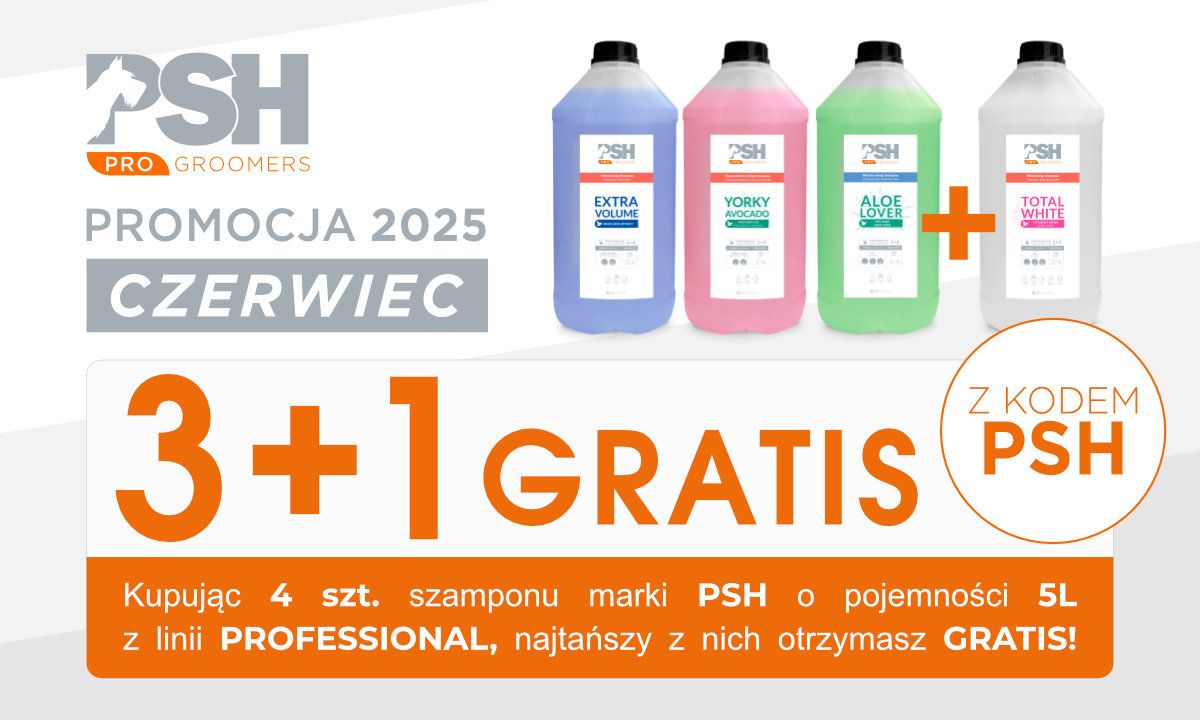 Czerwcowa promocja PSH w GroomerShop.pl