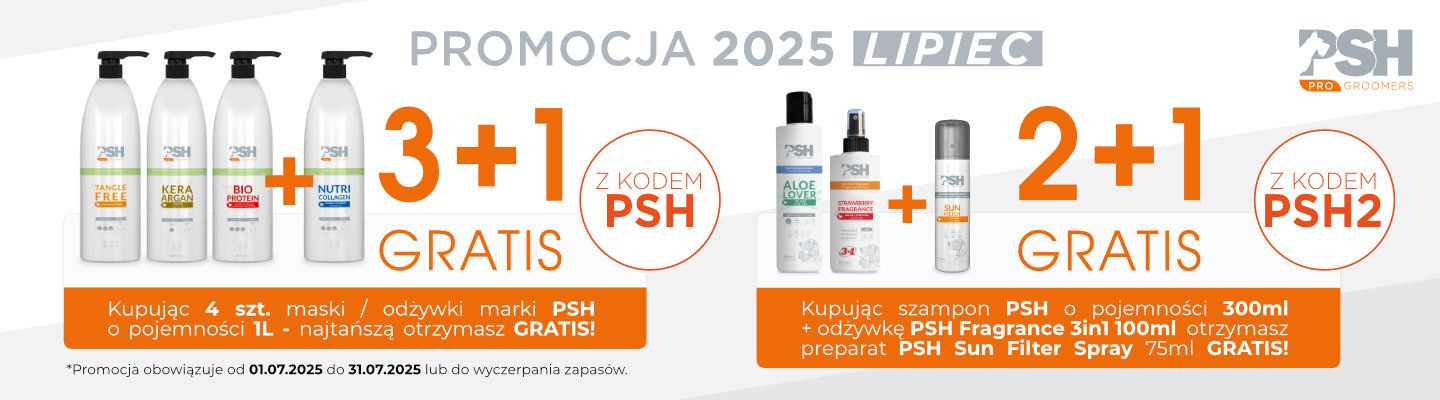 Lipcowa promocja PSH w GroomerShop.pl